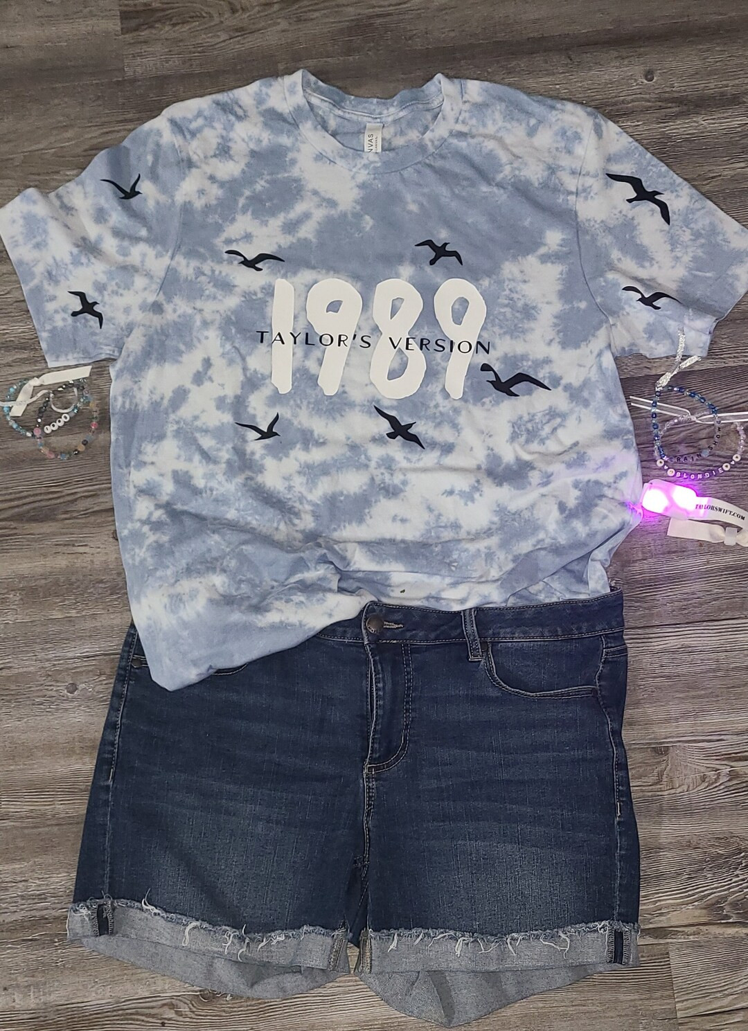 Taylor Swift 1989 Taylor's Version Tie Dye T-shirt With - Etsy | Etsy (US)