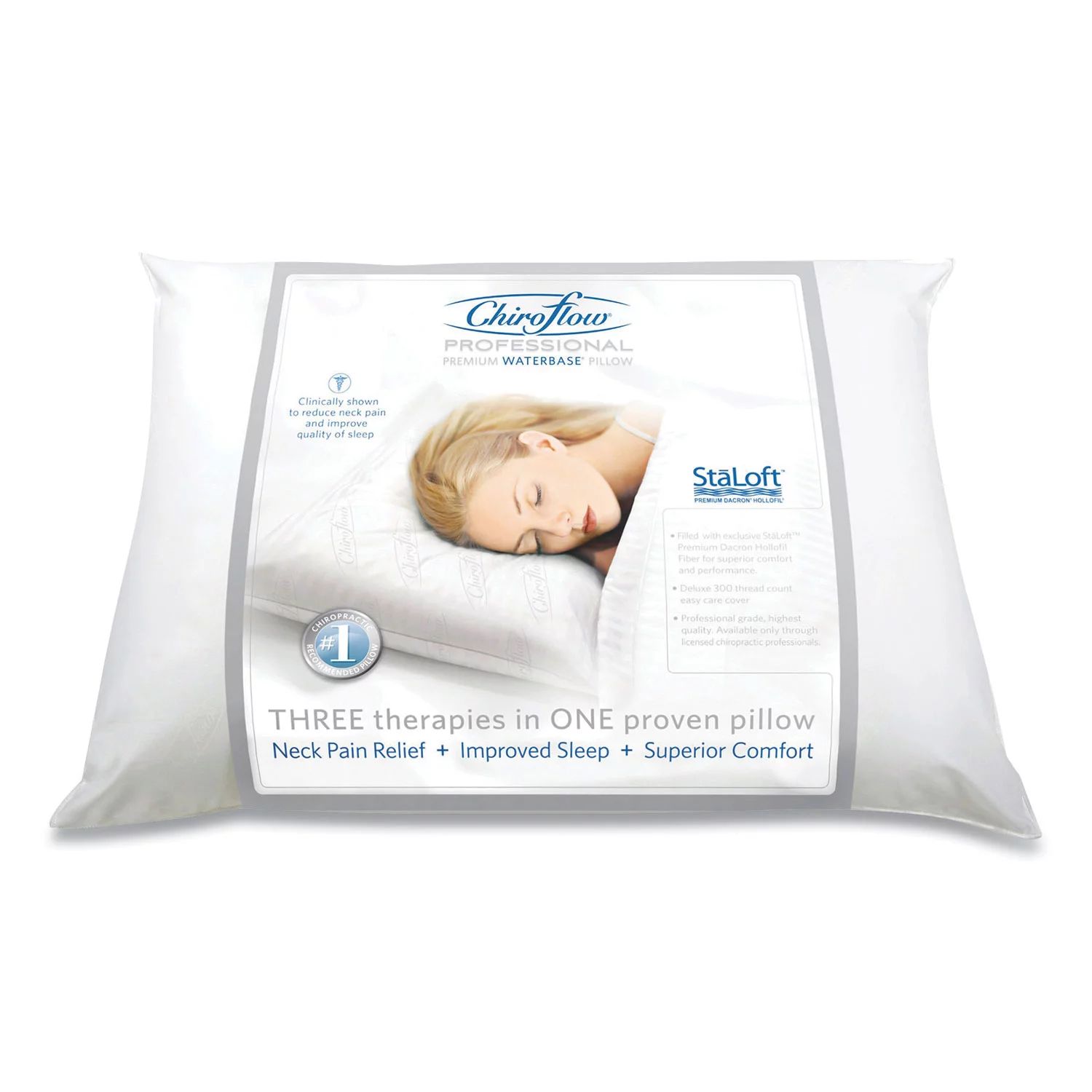 Chiroflow- Chiroflow Waterbase Pillow | Walmart (US)