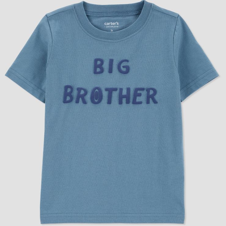 Carter's Just One You® Toddler 'Big Brother' T-Shirt - Blue | Target