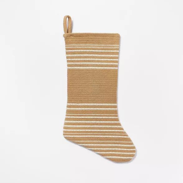 Striped Stocking Tan - Threshold™ designed with Studio McGee | Target