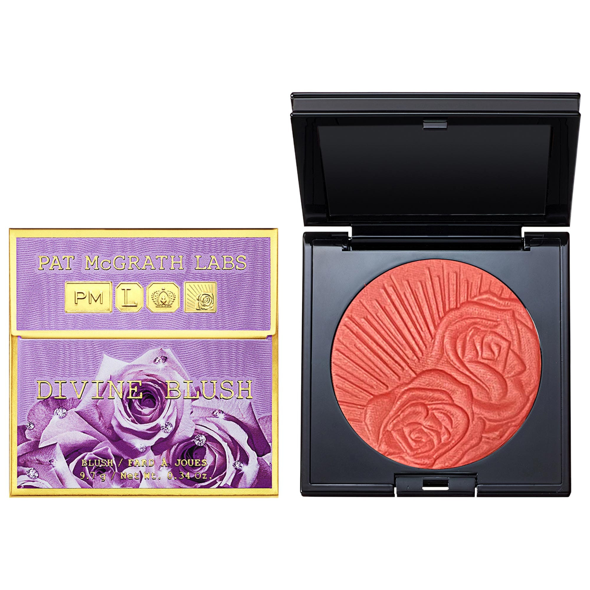 PAT McGRATH LABS Mini Skin Fetish: Divine Powder Blush Paradise Venus .1 oz | Sephora (US)