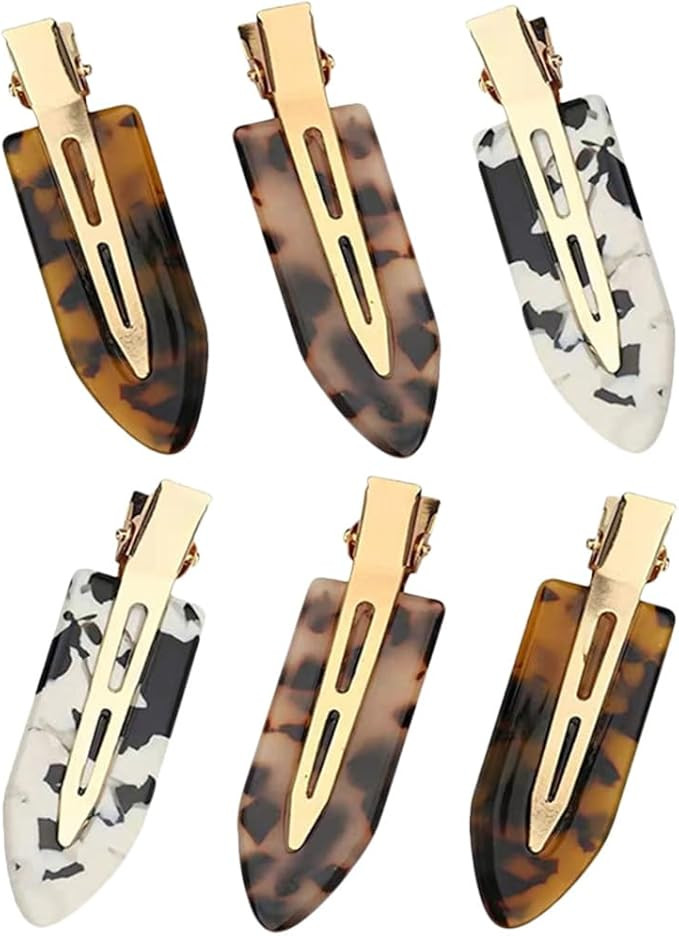 FOMIYES 6 Pièces Épingle à Cheveux Pinces à Cheveux Plates Barrettes à En Résine Acrylique ... | Amazon (FR)