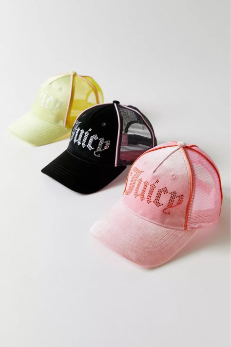 2000s inspired Trucker Hats by Juicy Couture #y2k #juicycouture 

#LTKfit