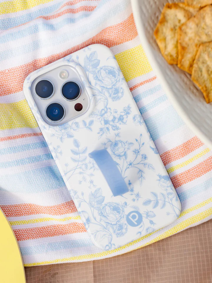 Blue Toile | Loopy Cases