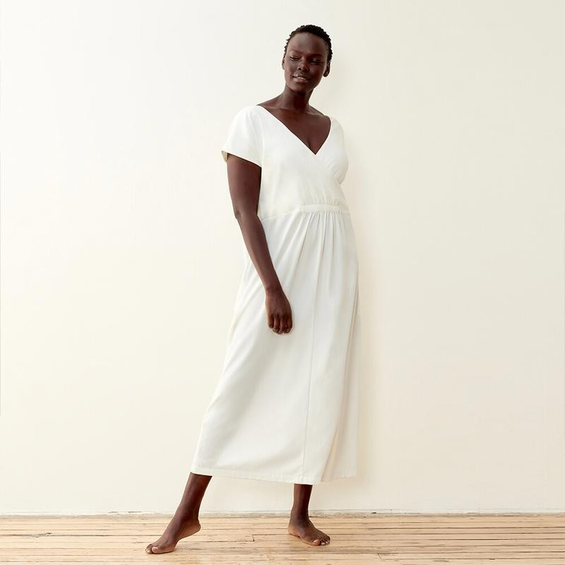 Super Swish Midi Dress | Short Sleeve Midi Dress | ADAY | ADAY