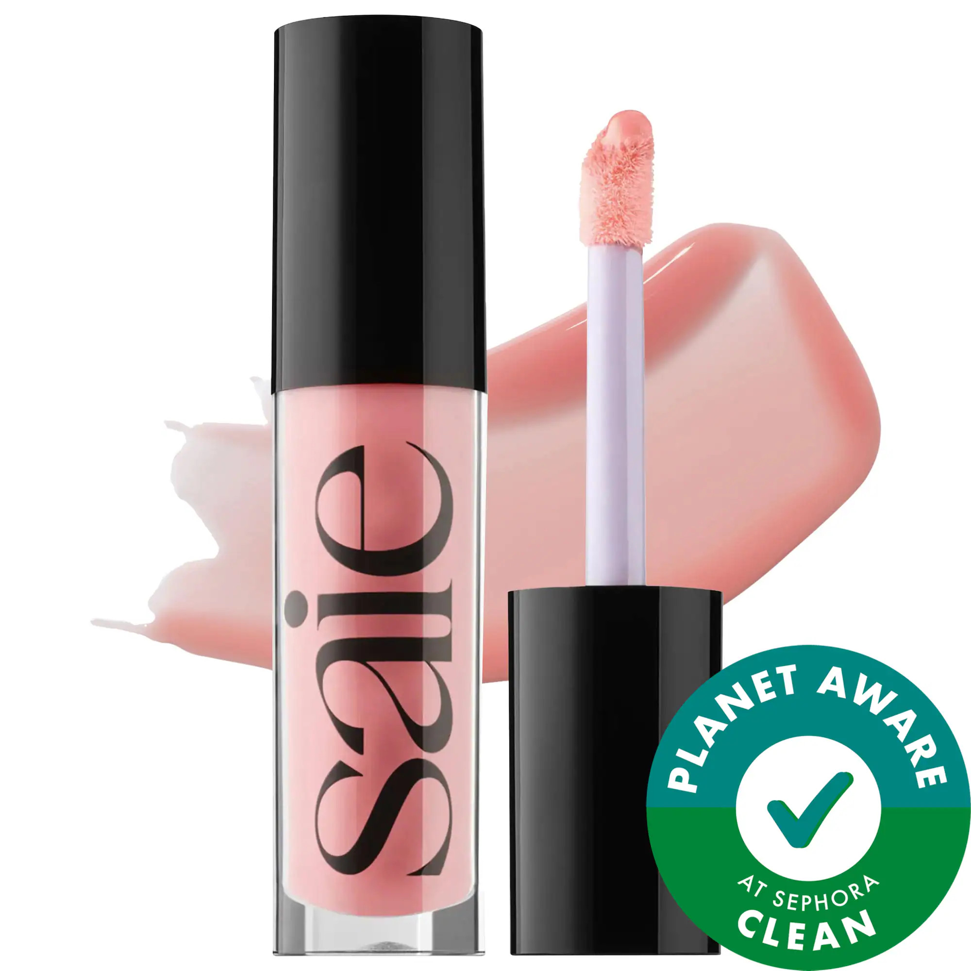 Saie Glossybounce High-Shine Hydrating Lip Gloss Oil Bubble 0.17 oz/5 mL | Sephora (US)