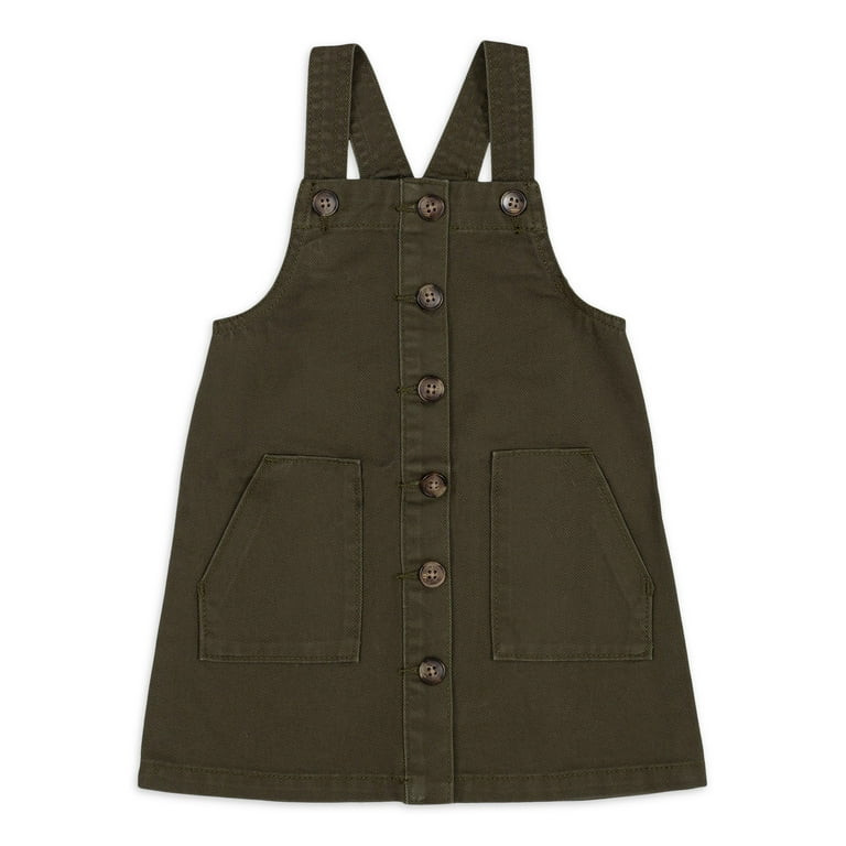 Wonder Nation Baby and Toddler Girls' Jumper Dress, Sizes 12 Months-5T | Walmart (US)