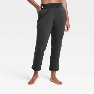 Women's Fleece Tapered Leg Pants - All in Motion™ | Target