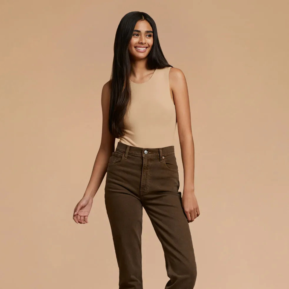 Women's Classic Crew Tank Bodysuit | nuuds