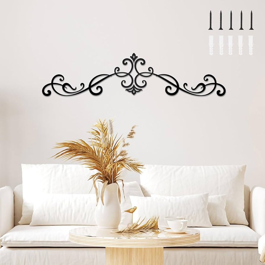 ShxTrade Metal Wall Art Decor, Metal wall hanging for Living Room, Dining Room, Bedroom, Kitchen,... | Amazon (US)