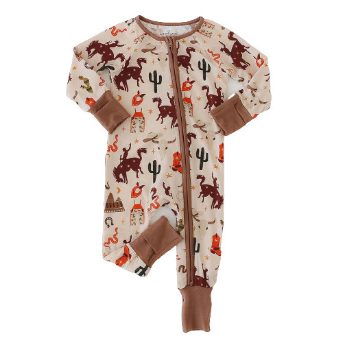Giddy Up Convertible Zip Romper | Caden Lane
