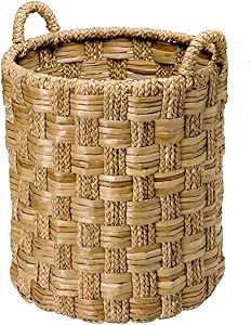 KOUBOO 1060040 Round Braided Sea Grass Storage Basket, Brown | Amazon (US)