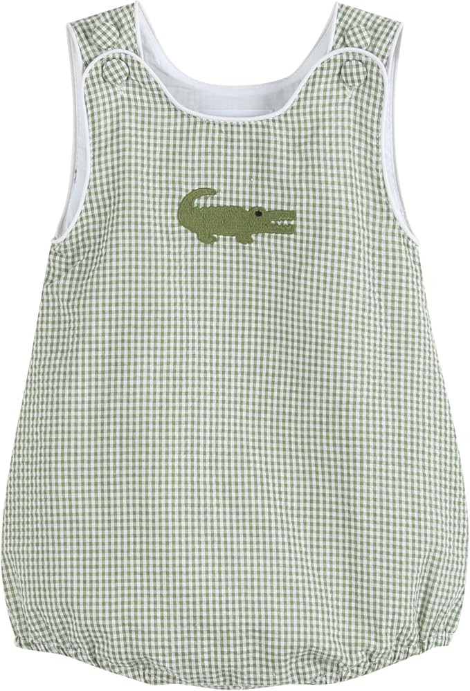 Baby Boys and Toddler Applique Romper | Amazon (US)