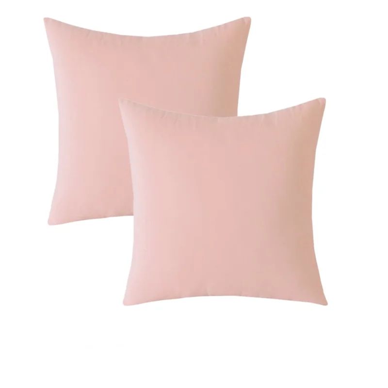 Set Of 2 Throw Pillow Velvet Cushion Covers (Set of 2) | Wayfair North America