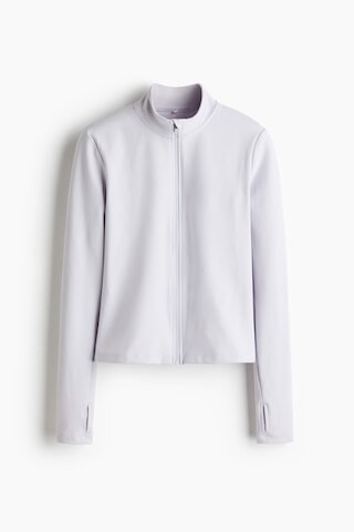 H & M - Activewear Jacket with SoftMove - Lilac | H&M (US + CA)