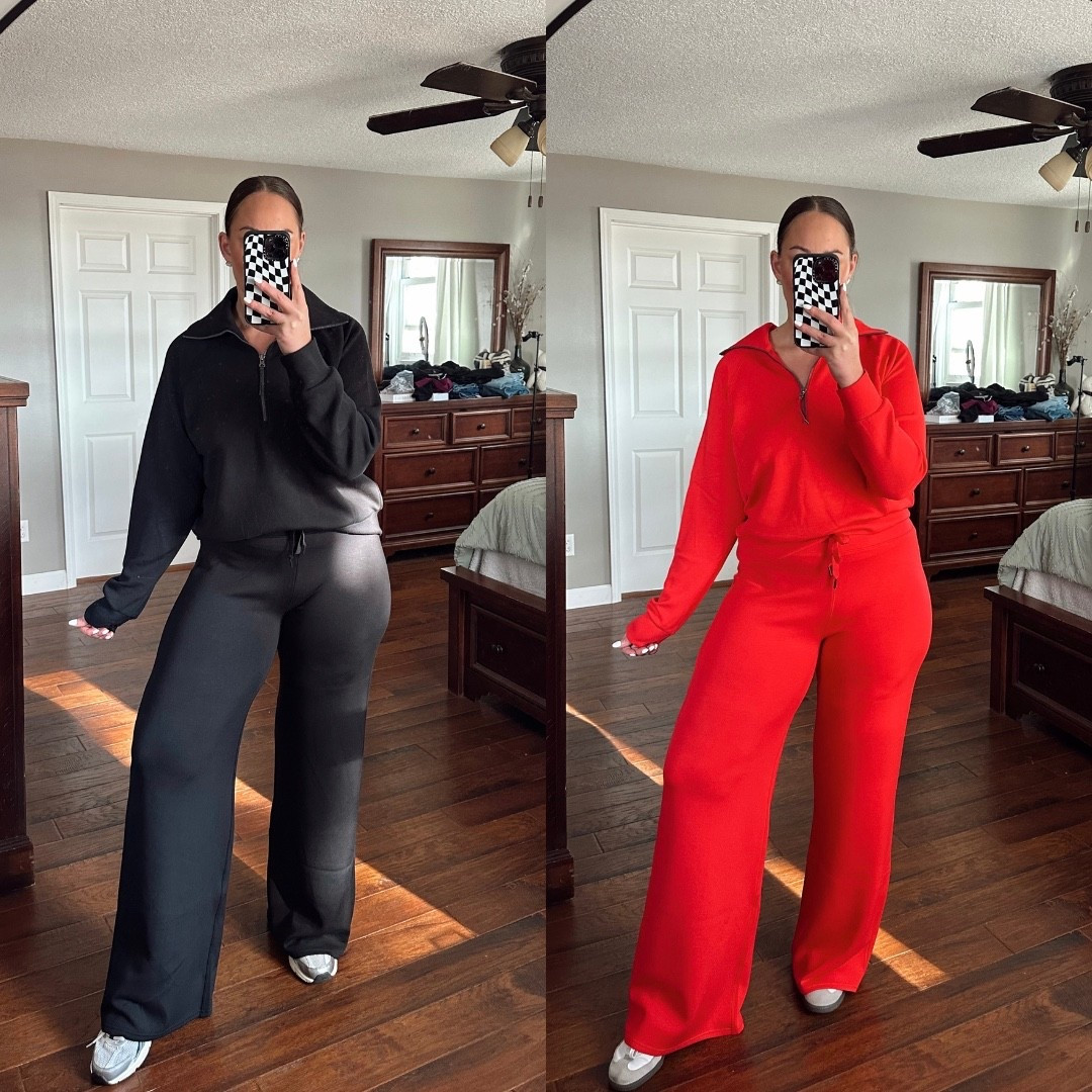 Spanx Black Friday sale - get 30% off site wide!!!! These Air Essentials sets are my fav!!! These rarely ever go on sale so now is the time to grab them! Definitely a must have - perfect traveling outfit. 

Comes in a bunch of colors and the pants come in multiple lengths - short, regular, and tall! I do the xl tall in pants and xl in tops. 

#LTKCyberWeek #LTKSaleAlert #LTKFindsUnder100