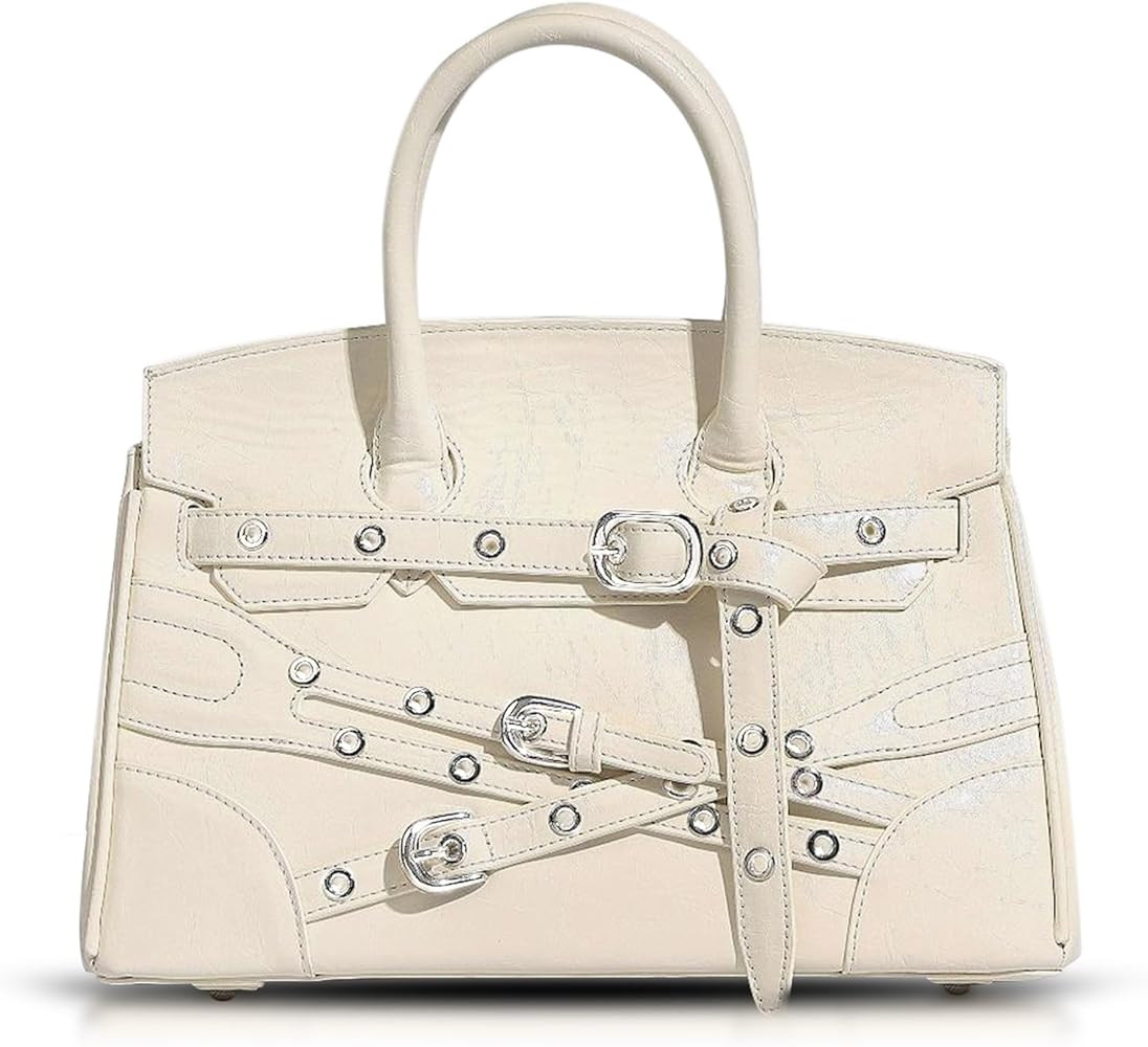 Tote Bag for Women, Leather Backpack, Belt Design Large Capacity Handbag, Crossbody Bags Suitable... | Amazon (US)