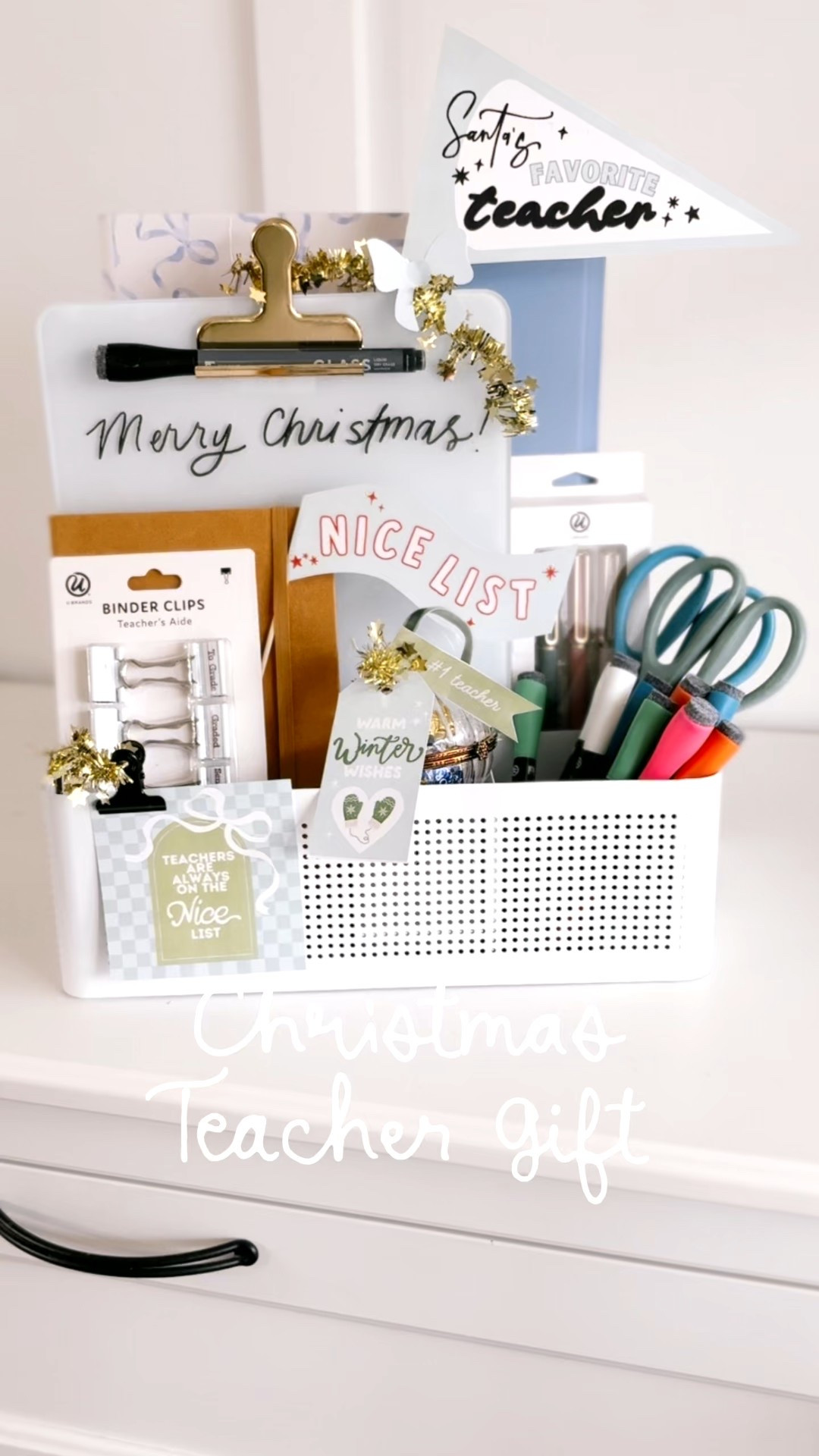 Partnering with U Brands to create a lovely teacher Christmas gift - practical and beautiful pieces, a little printable magic, and lot of love! 

#LTKGiftGuide #LTKSeasonal #LTKHoliday