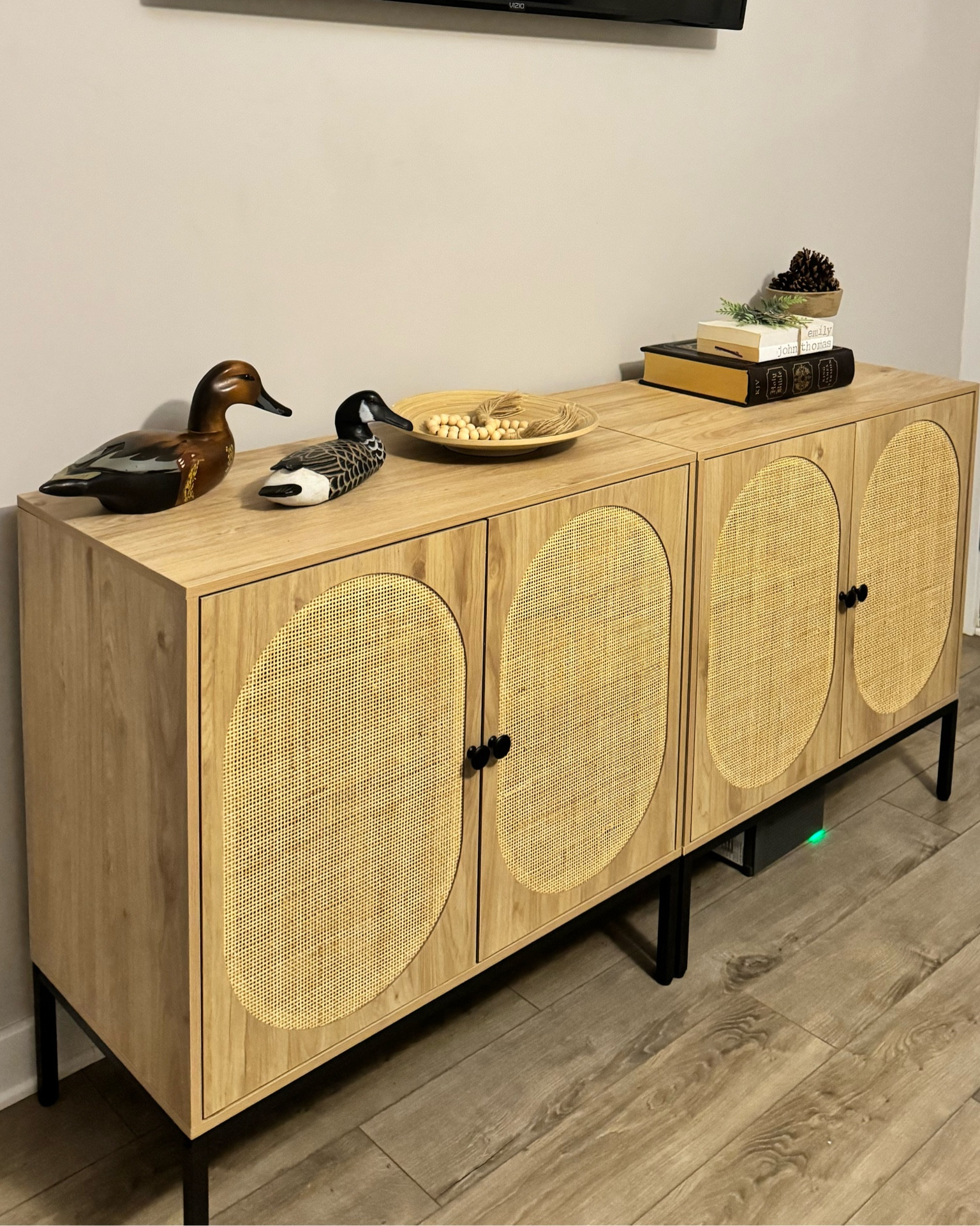 Living room entertainment center! 

#LTKFindsUnder100 #LTKFamily #LTKHome