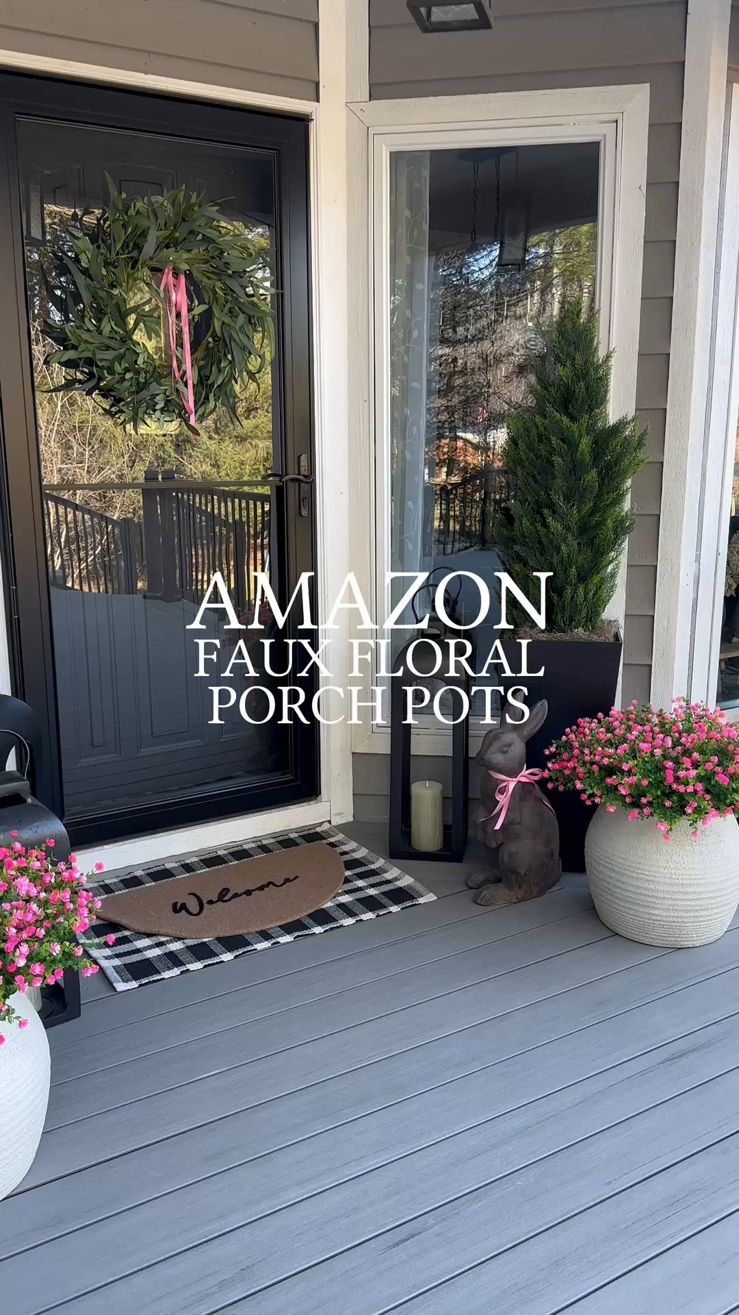 Amazon Faux Floral Porch Pots. Follow @farmtotablecreations on Instagram for more inspiration.

I found these adorable faux flowers on Amazon and knew they would make the perfect pot fillers for my spring porch refresh.

These plastic, UV resistant flowers come 10 bundles per box and I used 3 boxes and as you can see, they are very full. I recommend adjusting accordingly to the size of your container. The containers I used have a 16” top opening.

Amazon | Amazon Home | spring porch | porch refresh | outdoor space | outdoor decor | faux trees | self watering planters | front door inspiration | patio decor | patio design | outdoor entertaining | Target home finds | Amazon finds | neutral home | Faux plants | 



#LTKHome #LTKSaleAlert #LTKSeasonal