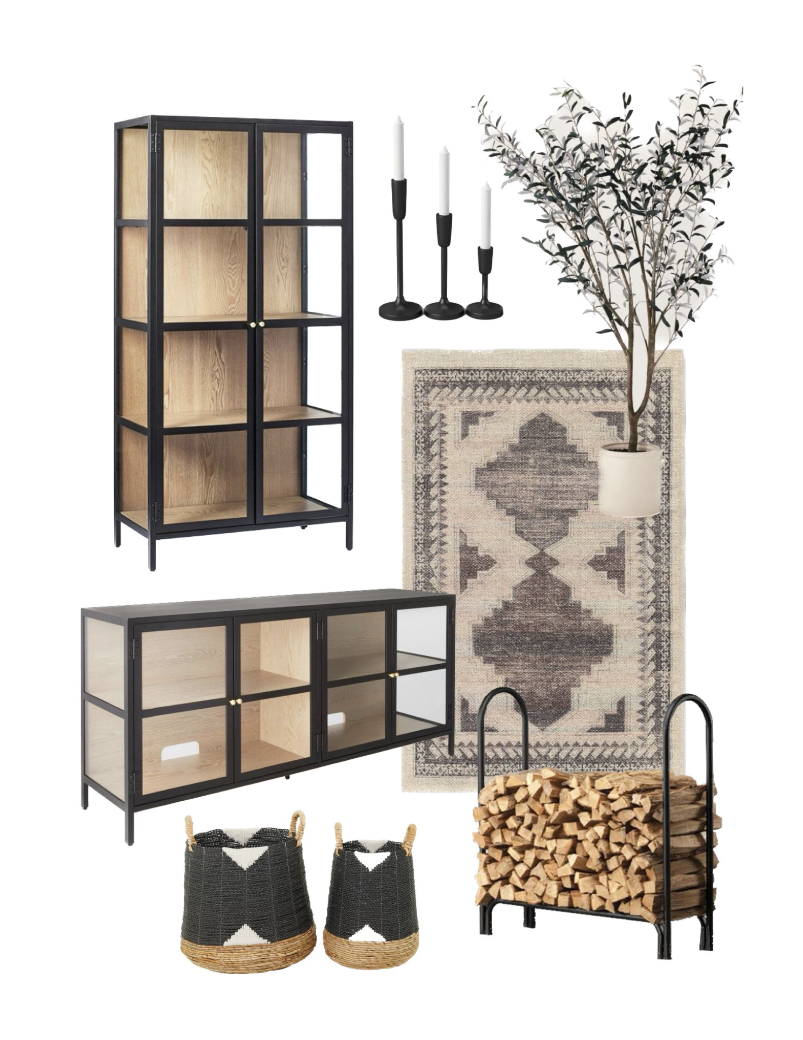 Moody living room. Shop the pic.

#livingroom #rug #homedecor #blackdecor #fakeplant #moody #moodyhomedecor #storagebasket #darkhomedecor #livingarea #arearug #candleholder 

#LTKFind #LTKstyletip #LTKhome