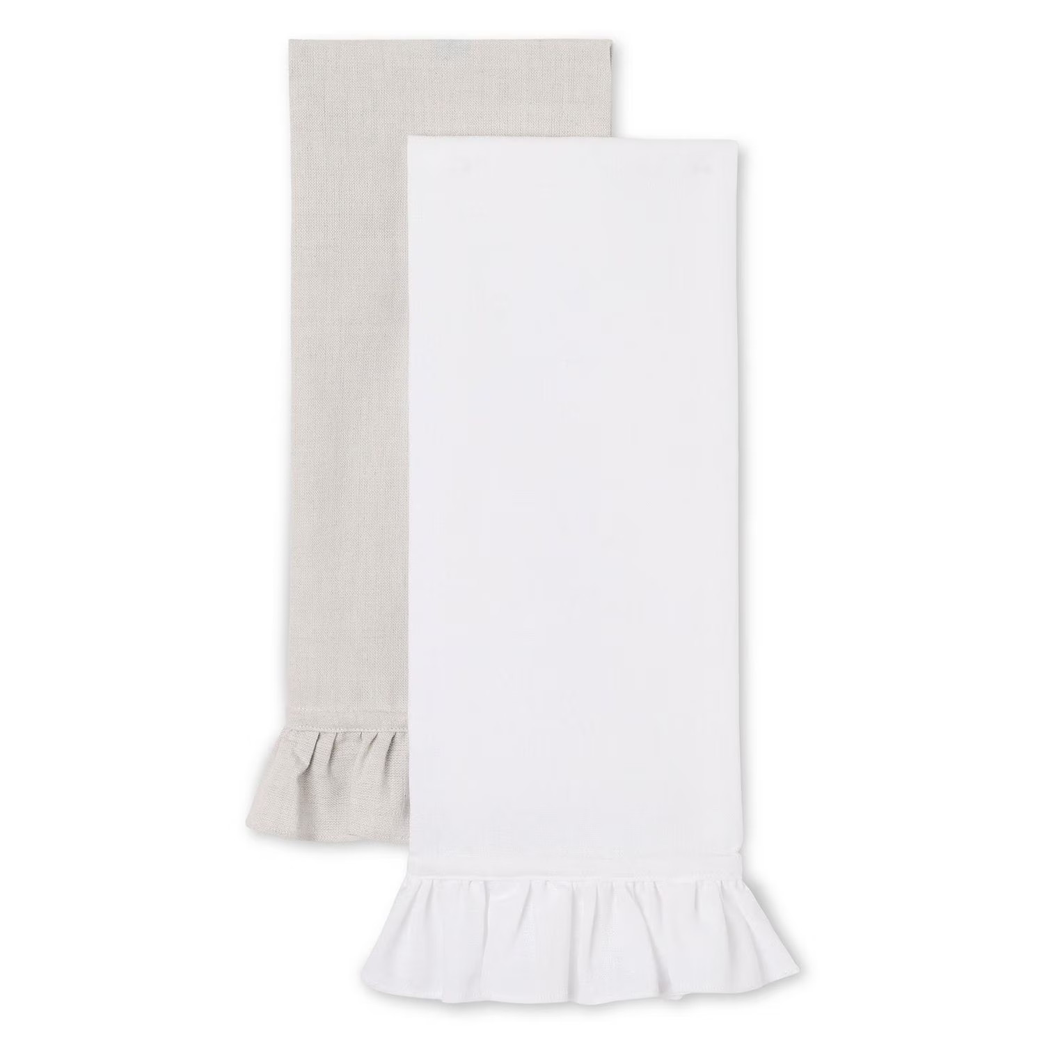 FRAÎCHE Spring Ruffled Kitchen Towels, 2 pack, One Size | Walmart (CA)