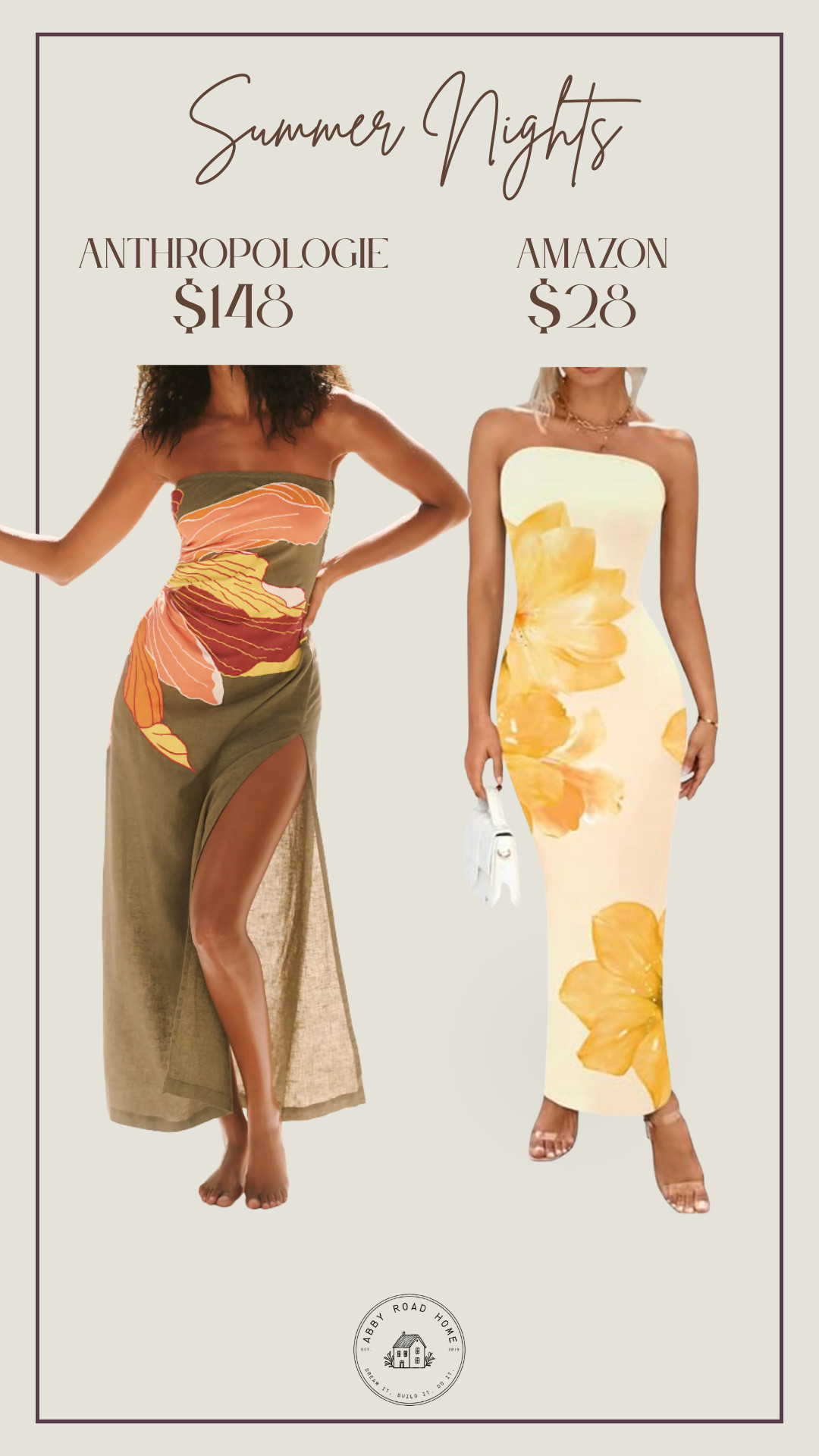 A good summer dress doesn't have to cost a fortune. ☀️🌼 This Amazon find gives the same breezy, vacation-ready feel as the Anthropologie version for a fraction of the price. Perfect for beach dinners, summer parties, vacations, bridal events, and everything in between.

Shop the look and more of my favorite summer fashion finds through my LTK.

#LTKStyle #AmazonFashion #AnthropologieStyle #SummerDress #VacationOutfits #AffordableFashion #AmazonFinds #SummerStyle #ResortWear #WeddingGuestDress #BeachVacation #DressDupe #BudgetFriendlyFashion #LTKFinds #SummerWardrobe 

 