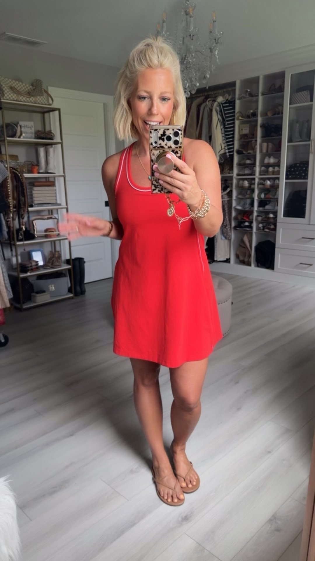 This athletics dress has a built in bra and an opening in the back for easy restroom breaks!!
⬇️⬇️⬇️
Wearing size medium 

#LTKdayinmylife #LTKmomlife #LTKootd