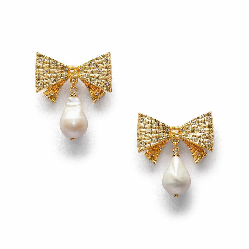 Wrapped with a Bow Drop Earrings | Rocksbox