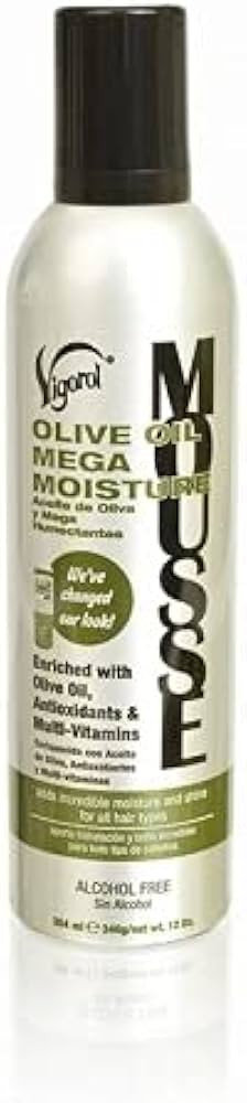 Vigorol Olive Oil Mega Moisture Mousse, 12 Ounce by Vigorol | Amazon (US)