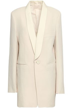 Canvas-trimmed virgin wool blazer | The Outnet (UK and Europe)