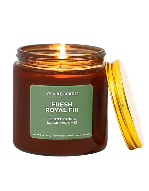 Fresh Royal Fir Candle, 13 oz | Claire Burke