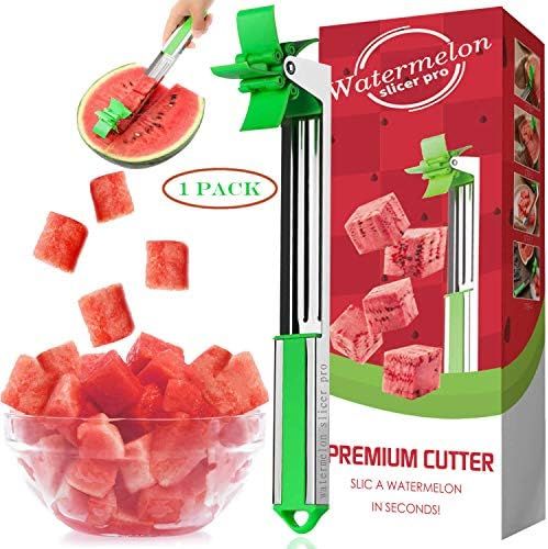 Watermelon Slicer Cutter Stainless Steel Windmill Watermelon Cutter Knife - Kids Fascinated Melon... | Amazon (US)