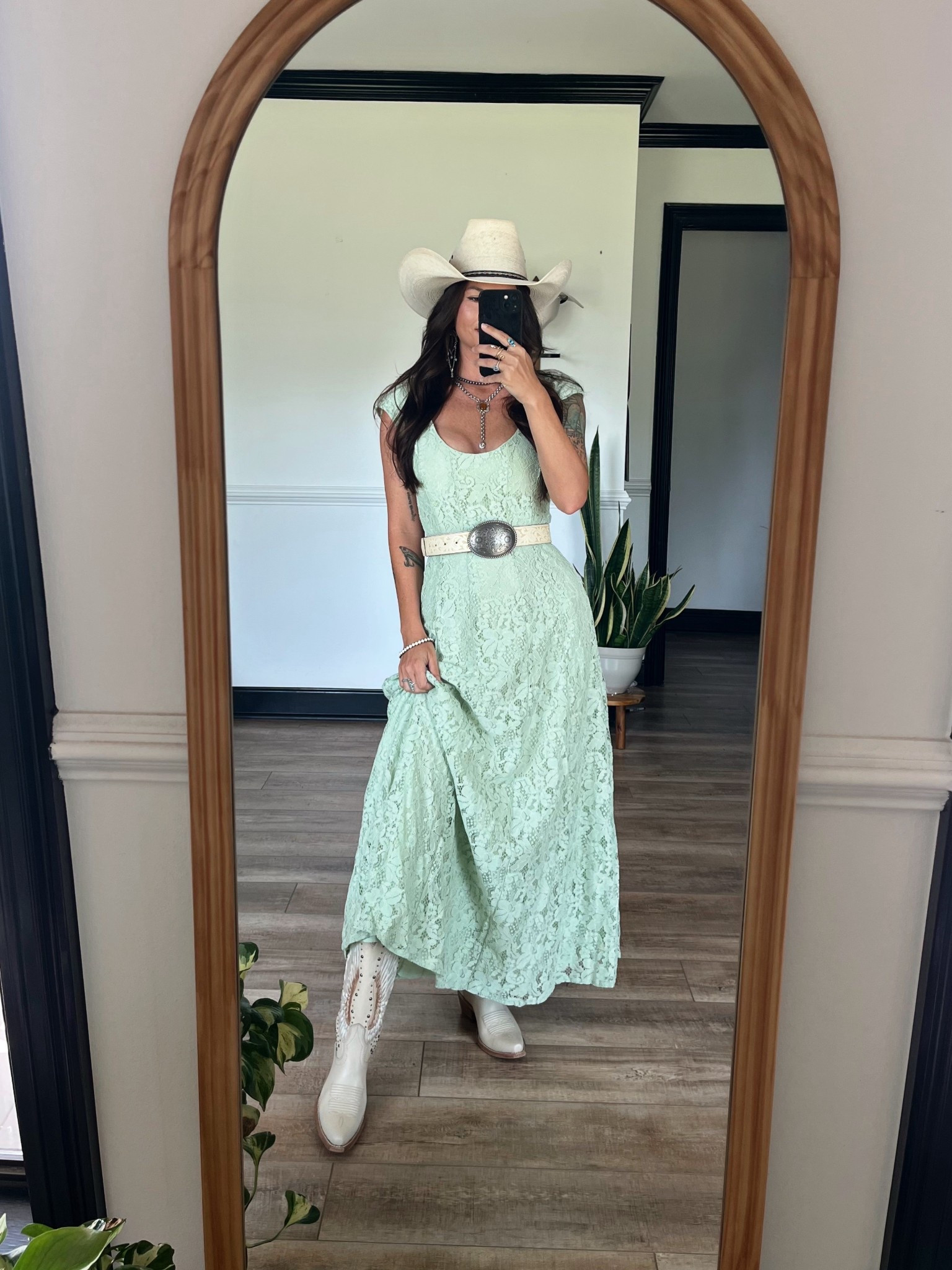 The spring dress of my dreams 💚😍 lace pattern is so so pretty! Wearing size 2

#LTKSeasonal #LTKootd #LTKgrwm