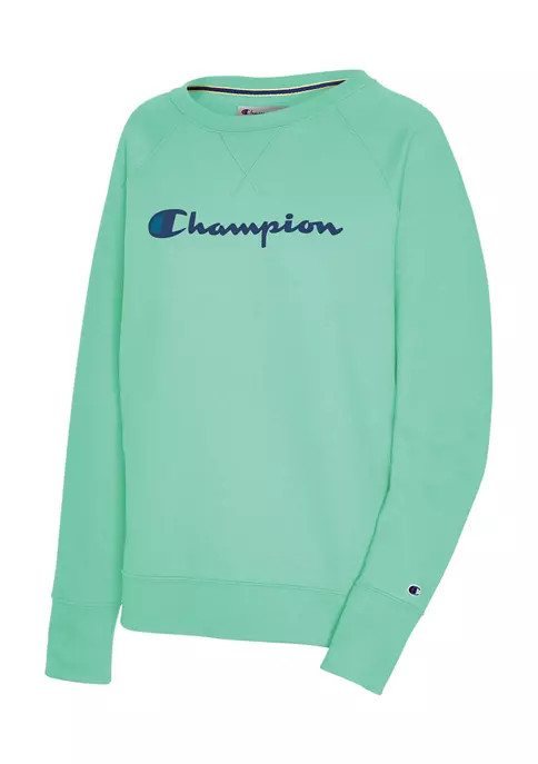 Boyfriend Crew Graphic Sweatshirt | Belk