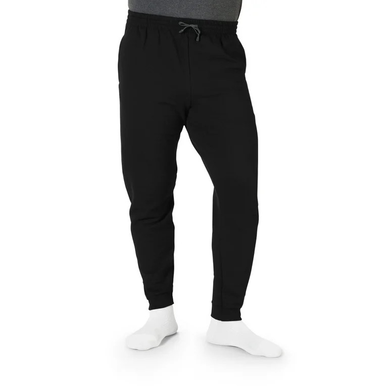 Jerzees Men's and Big Men's Fleece Jogger Sweatpants, up to Size 3XL - Walmart.com | Walmart (US)