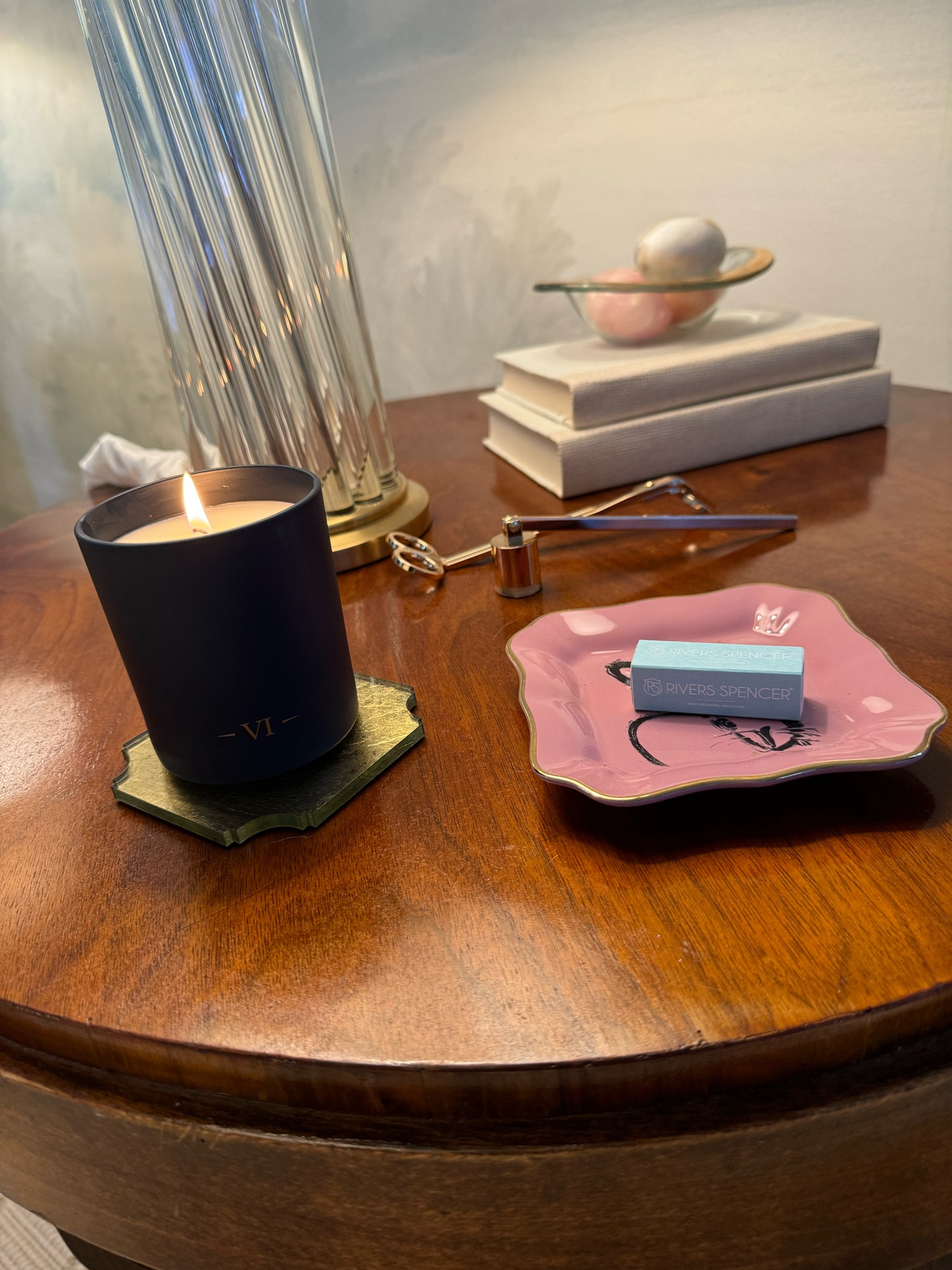 Found a new candle this weekend 🤍 cozy and elegant nightstand esssntials

#LTKHome #LTKFindsUnder100