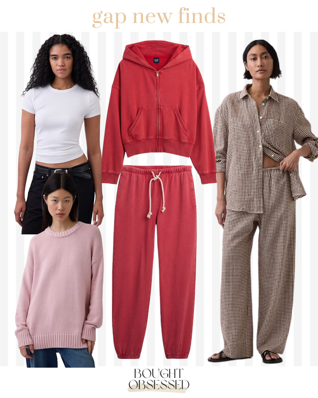 gap new finds - the red sweat set and white tee are on sale!

 

#LTKootd #LTKSaleAlert #LTKSeasonal