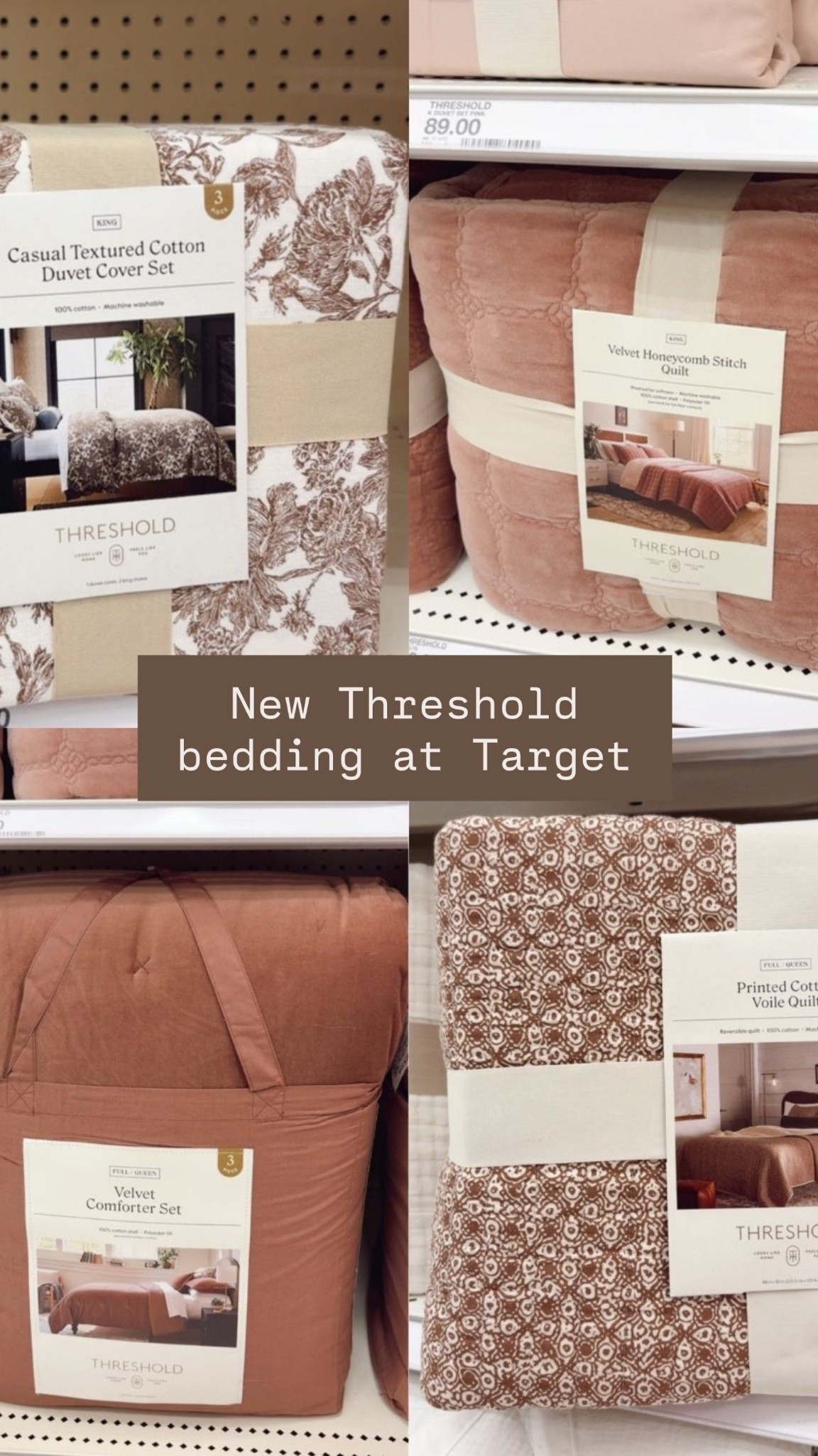 These new beddding options from Threshold are so pretty!! 

@Target bedding. #bedding #teengirlbedroom #girldormroom Floral duvet cover. Fall bedding. Winter bedding.comforter set. Quilt.