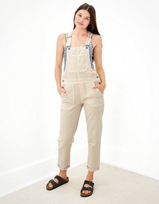 AE Stretch Tomgirl Denim Overall | American Eagle Outfitters (US & CA)