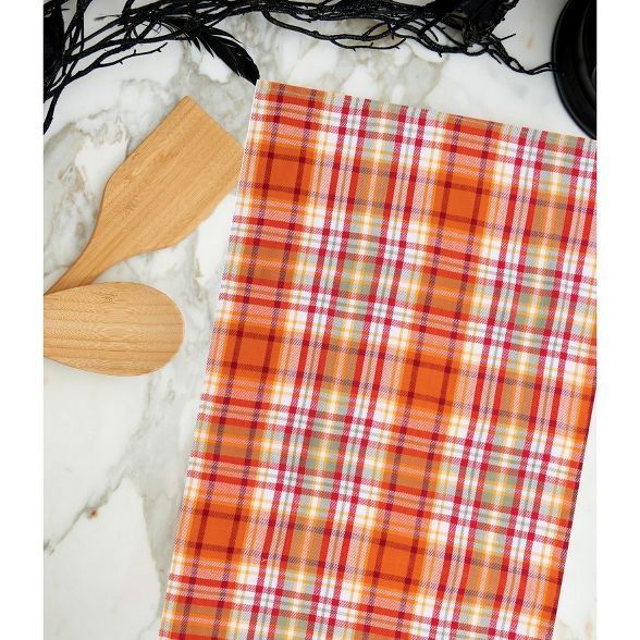 C&F Home Briar Plaid Woven Kitchen Towel | Target
