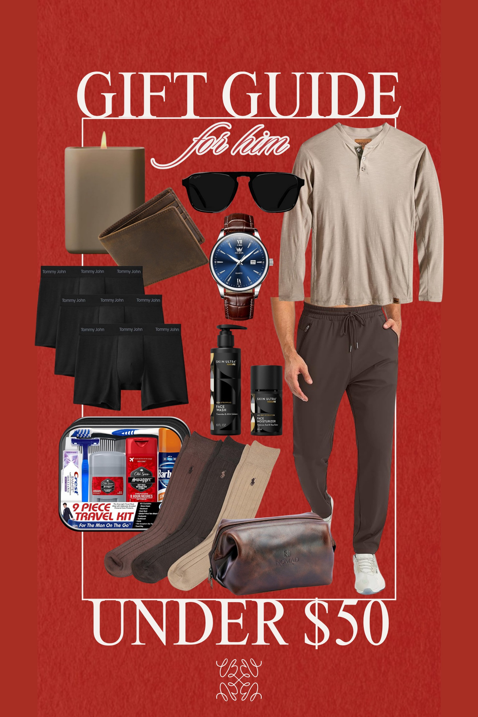 🎁 Easy gifts he’ll actually love — all under $50.
From cozy essentials and travel kits to everyday accessories, these finds hit the sweet spot between thoughtful and practical. Perfect for stocking stuffers or last-minute gifting.🤍

#AmazonHome #AmazonFinds #AmazonFavorites #AmazonMostLoved #LTKHome #LTKHoliday #LTKGiftGuide #HomeFavorites #HolidayDecor #AmazonMustHaves 

 #LTKGiftGuide #LTKSeasonal #LTKFindsUnder50