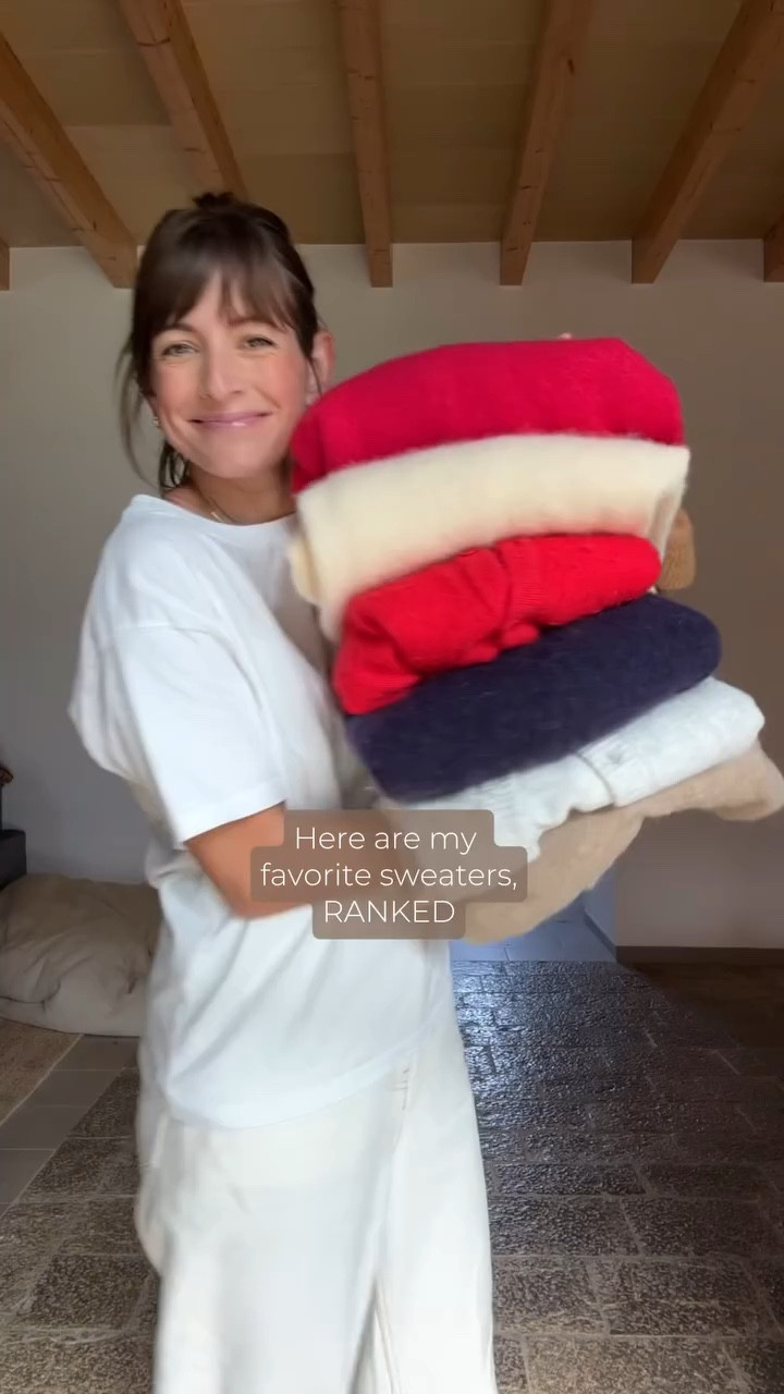 WHAT TO LOOK FOR WHEN BUYING A KNIT:

1️⃣ Fabric First: Look for natural fibers like wool, cashmere, or cotton for warmth, durability, and breathability. Avoid 100% synthetic materials—they don’t last as long or feel as quality.

2️⃣ Check the Weight: Heavier knits usually mean better quality, but lighter options in cashmere or merino wool can also be amazing options. 

3️⃣ The Fit Test: A great sweater should skim, not squeeze (in my opinion!!) Look for classic silhouettes you’ll wear again and again. Bonus: Slightly oversized fits give a cozy, effortless vibe. Hugely oversized is also a fit that I love, for better or for worse 😆

4️⃣ Inspect the Details: Tight, even stitching and well-finished seams are signs of a well-made piece. Cheap knits will pill easily, so choose wisely. 

5️⃣ Care Matters: Invest in sweaters you can care for—hand-washable or dry-clean preferred. A little maintenance keeps them looking brand new. This is an off brand suggestion for me, as I hate high maintenance clothing. But the truth is, quality requires care 🙂‍↕️ you can’t have it all, ya know?

6️⃣ Versatility is Key: The best knits work with everything—jeans, shorts, or layered over dresses, etc. Think timeless over trendy.

Knit 6 (grey cardigan) - @americanvintage_officiel 
Knit 5 (vintage red cardigan) - 
Knit 4 (oversized Henley) - @americanvintage_officiel 
Knit 3 (butter yellow crew neck) - @americanvintage_officiel 
Knit 2 (navy crew neck) - @americanvintage_officiel 
Knit 1 (beige crew neck) - @arketofficial 

All these are linked in my @shop.ltk… link in my bio! 

What’s your go-to sweater tip? 🧶 #FallStyle #SweaterSeason #CozyKnits”