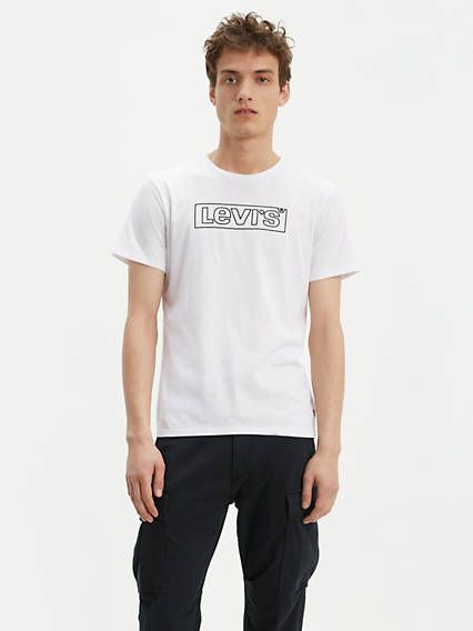 Levi's Box Tab Logo Outline Tee Shirt T-Shirt - Men's 3XL | LEVI'S (US)