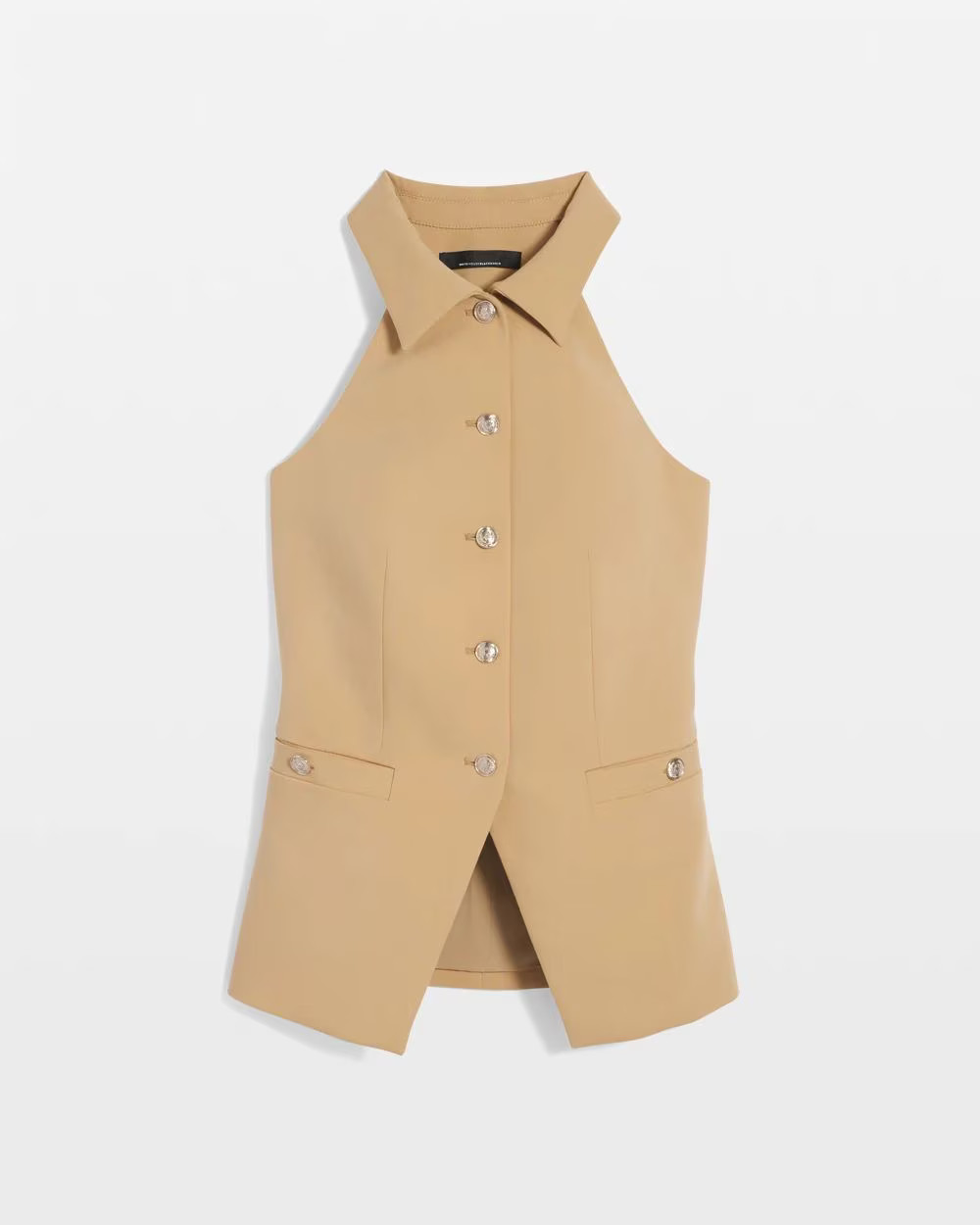 Collared Halter Vest | White House Black Market