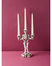 12.5in Skeleton Candle Holder | HomeGoods