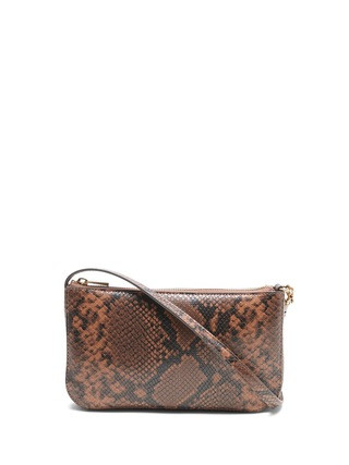Snake Baguette Shoulder Bag | Banana Republic (US)