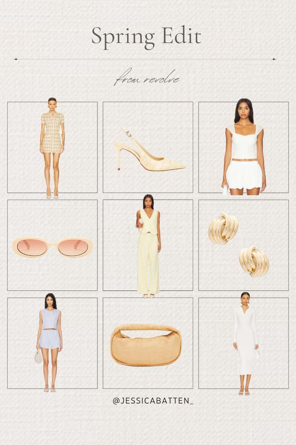 Spring edit from revolve! Loving the new spring arrivals they have💛

#LTKStyleTip #LTKU #LTKSeasonal