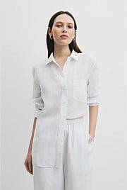 Organically Grown Linen Shirt | Country Road