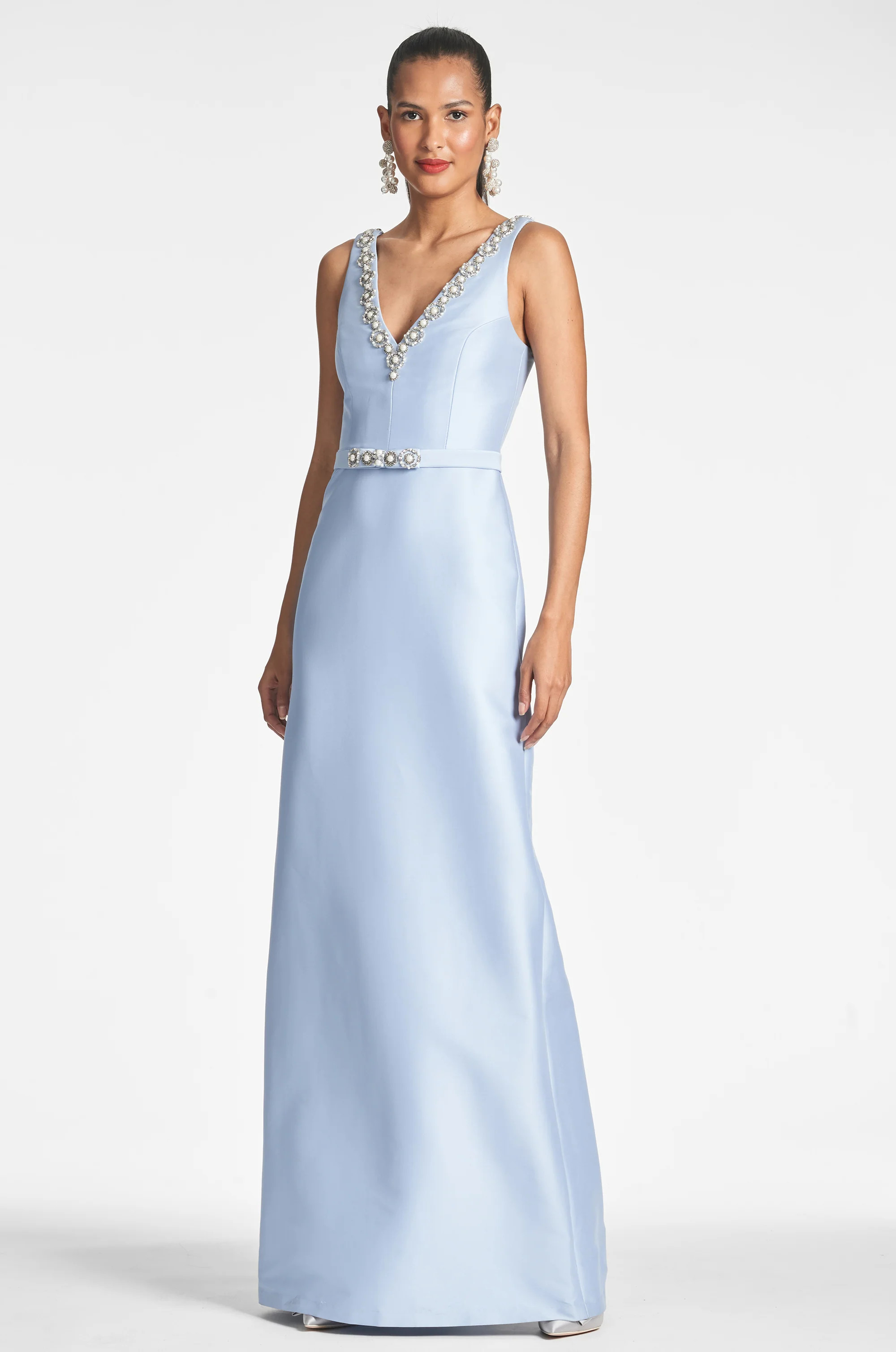 Garda Gown - Glacial Blue | Sachin and Babi